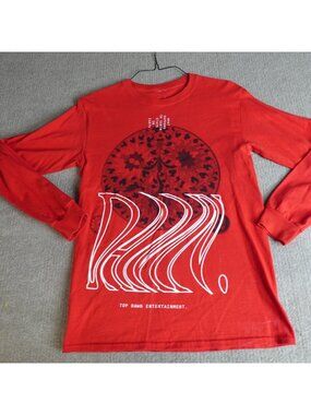 Kendrick Lamar Shirt Small Red Double Sided Damn Tour 2017 TDE